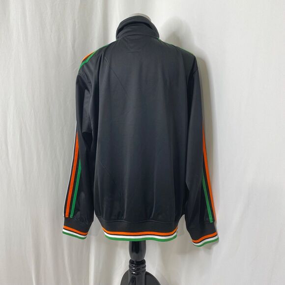 Ghast Ireland Track Jacket Men’s Large Black Full Zip Long Sleeve Athletic - Picture 5 of 13